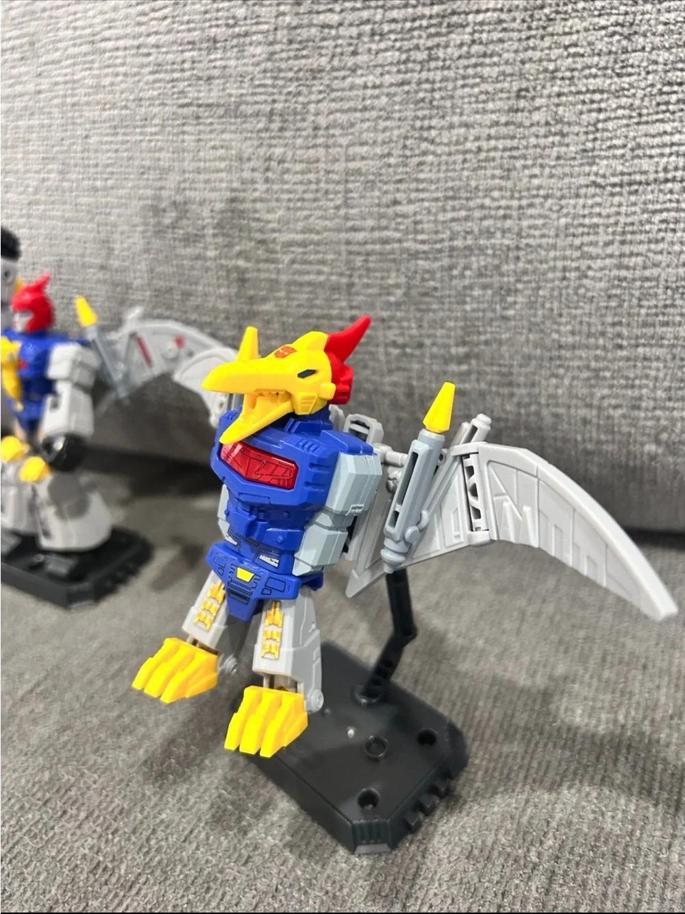 Transformers Blokees galaxy Swoop bot and Dinobot mode